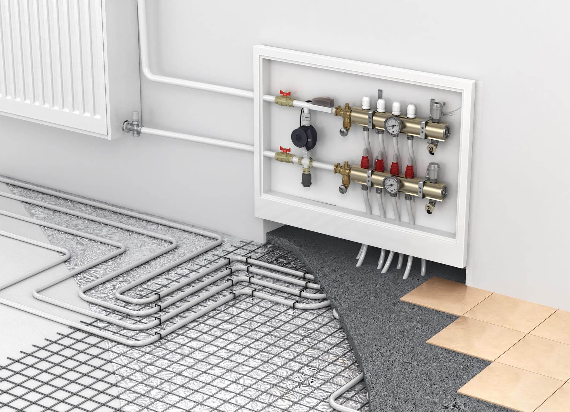 Radiant Floor Heating System