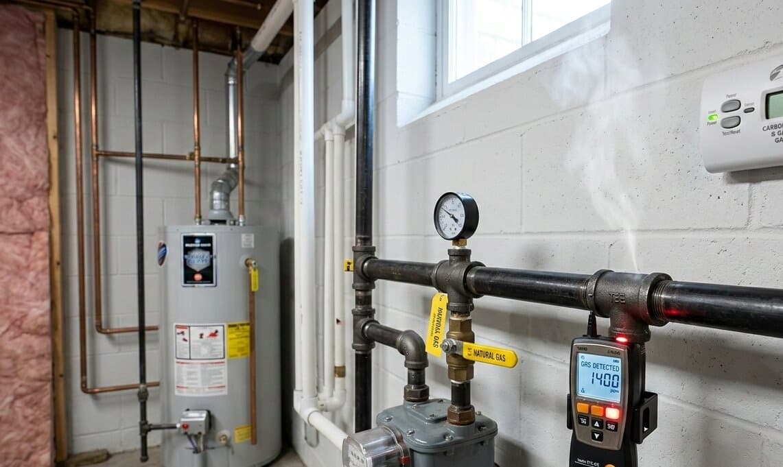 Gas Leak Repair Andover MA: Leave First and Call 911