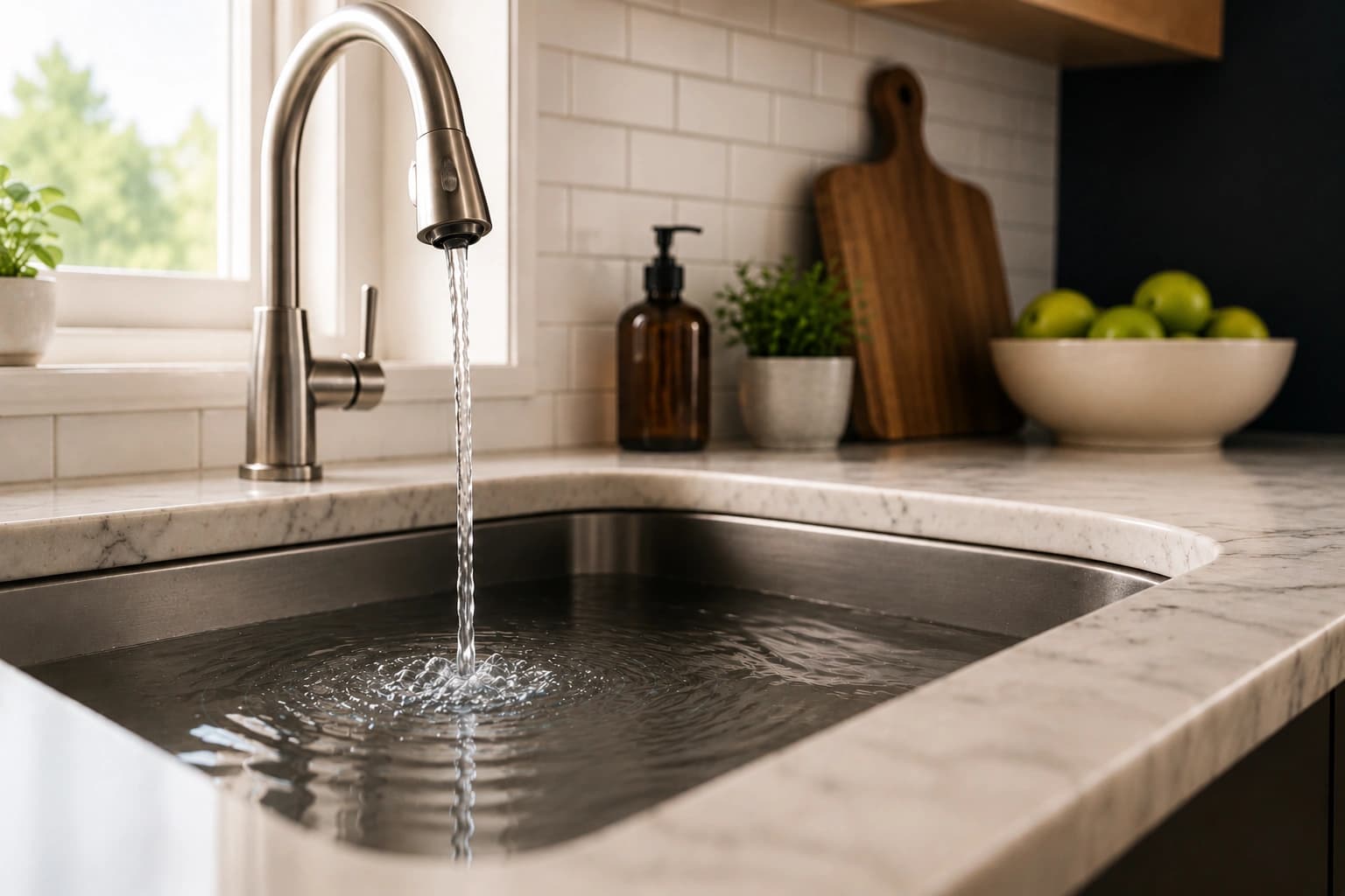 Gurgling Kitchen Drain: First Steps for Burlington Homes