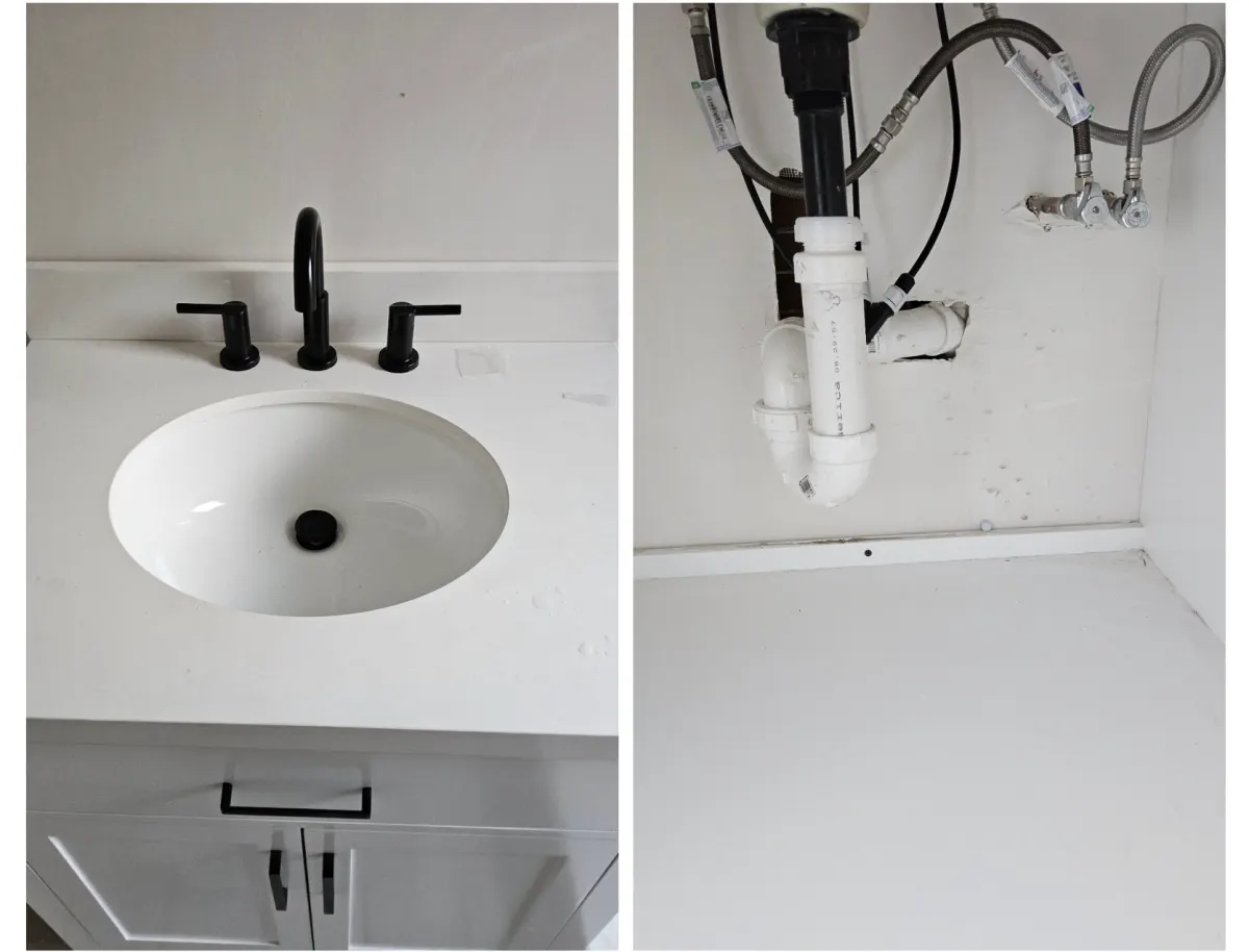 Faucet install